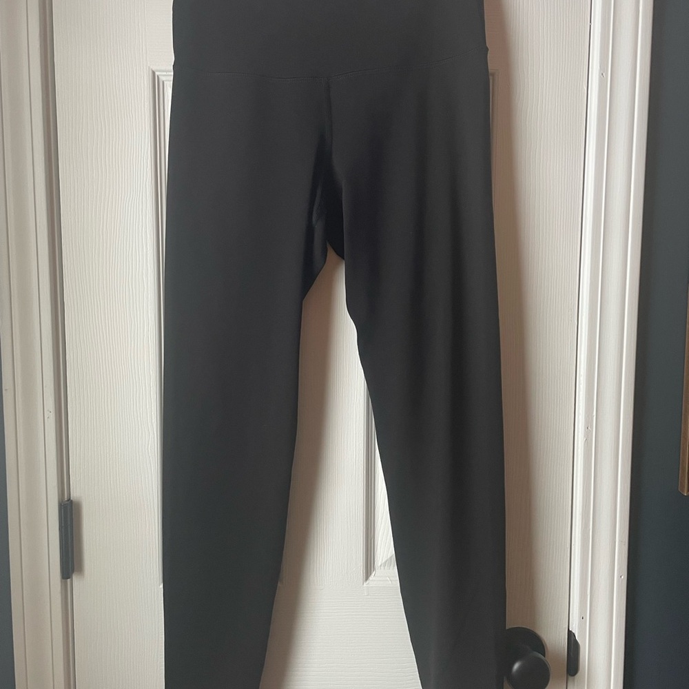 Black High-Waisted Leggings